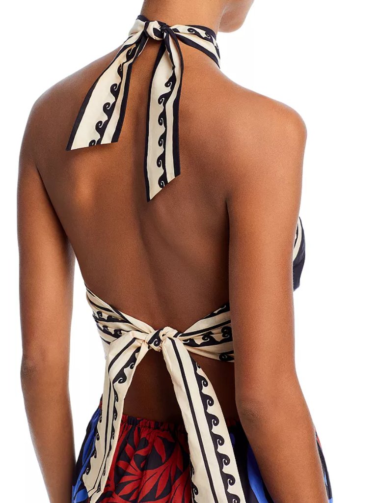 Johanna Ortiz Cotton Palm Mini Dress — image 4 of 5